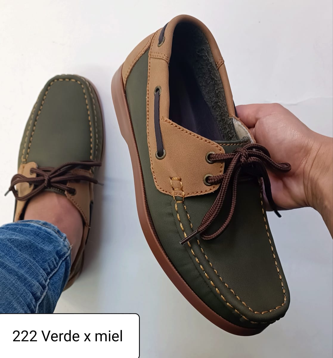 Calzado mocasin- apache para caballero